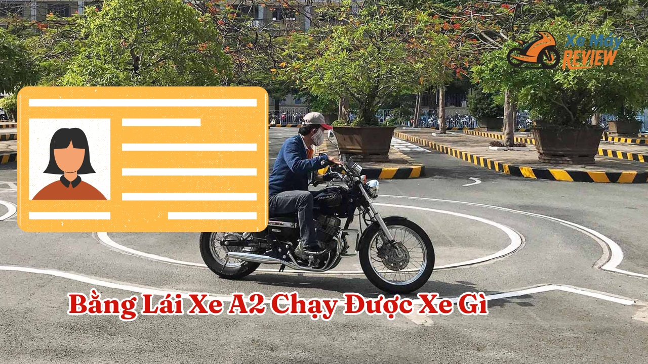 Bằng Lái Xe A2 Chạy Được Xe Gì? Điều Kiện & Lệ Phí Bao Nhiêu?